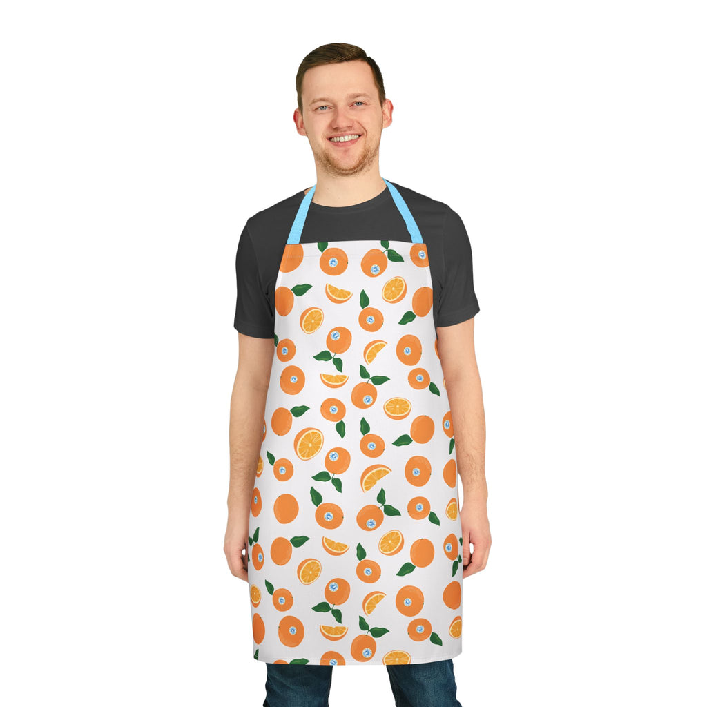 Portokalia Cooking Apron with 3-Color Straps