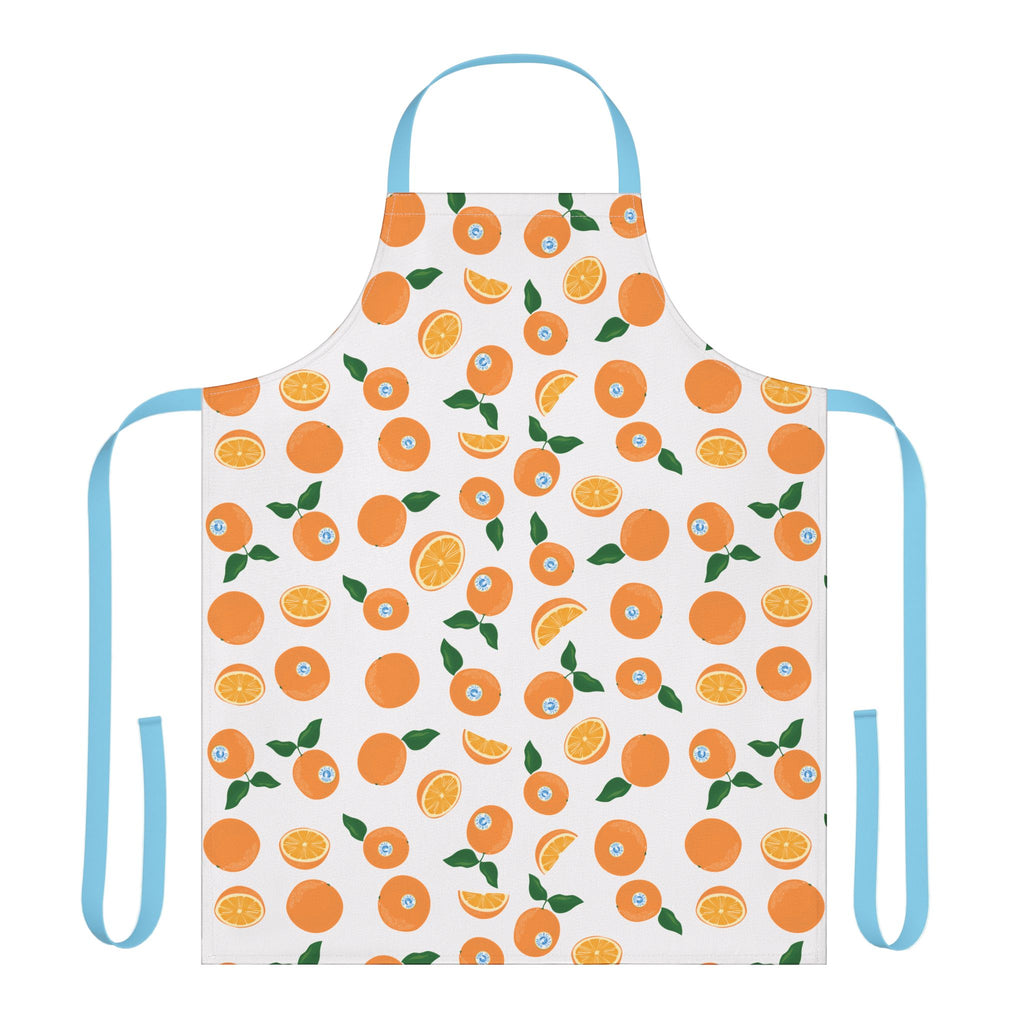 Portokalia Cooking Apron with 3-Color Straps