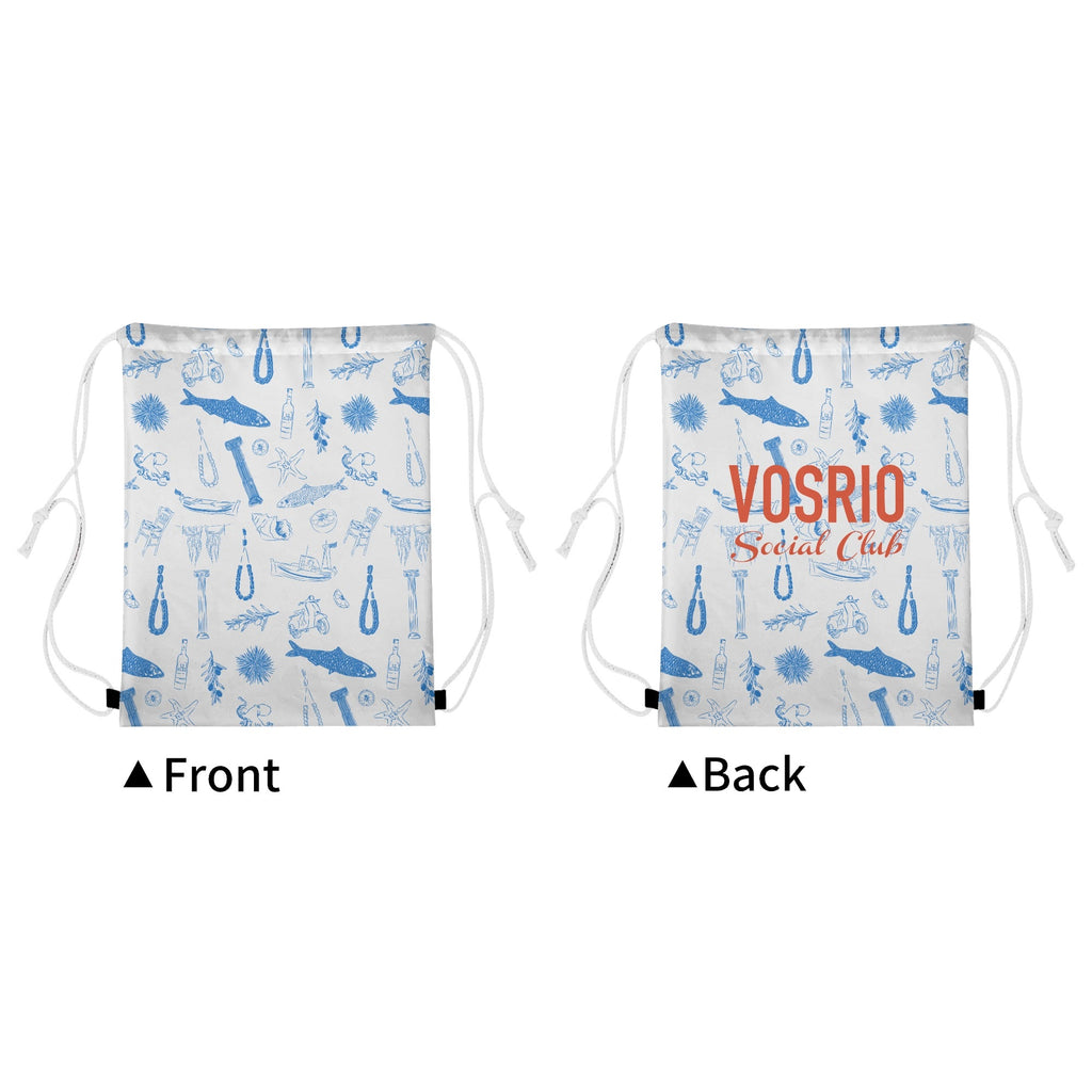 VOSRIO Social Club Shower Curtain