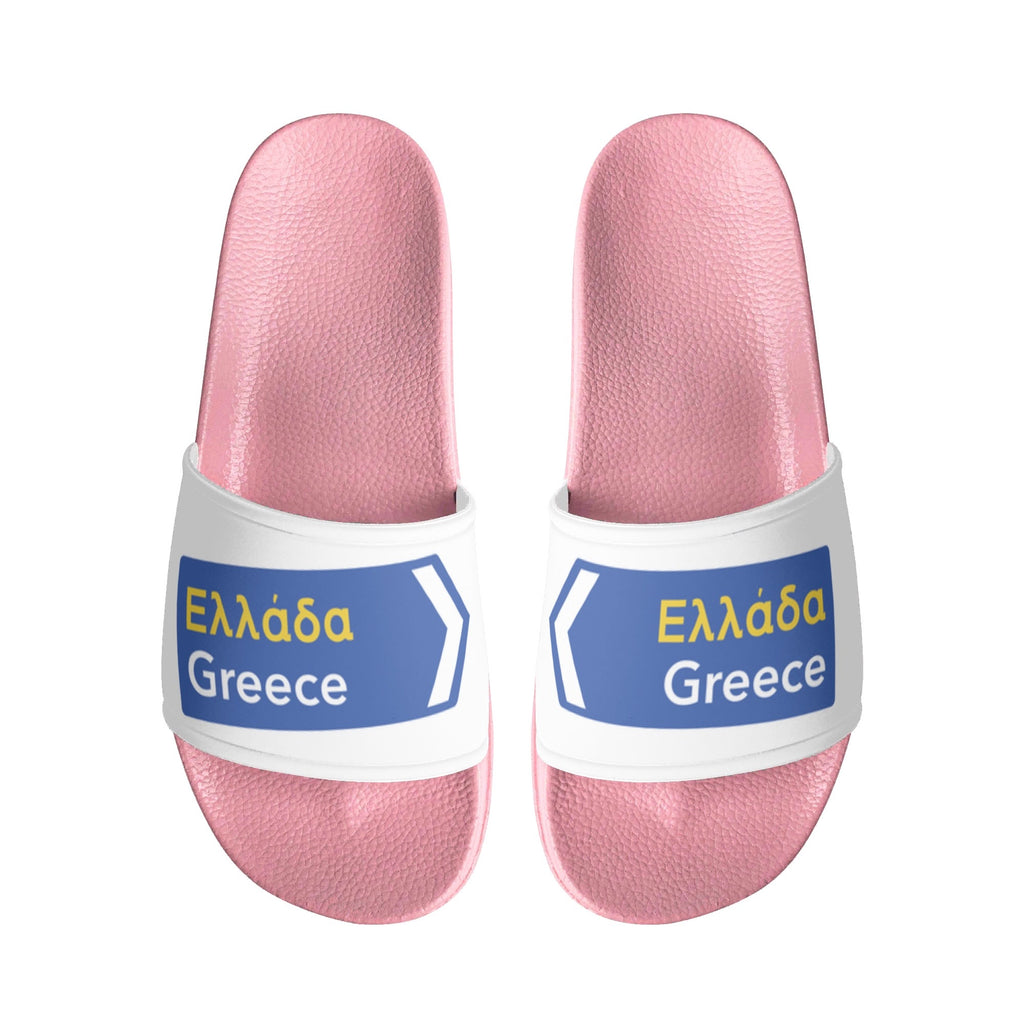 Happy Travels Mens Slides