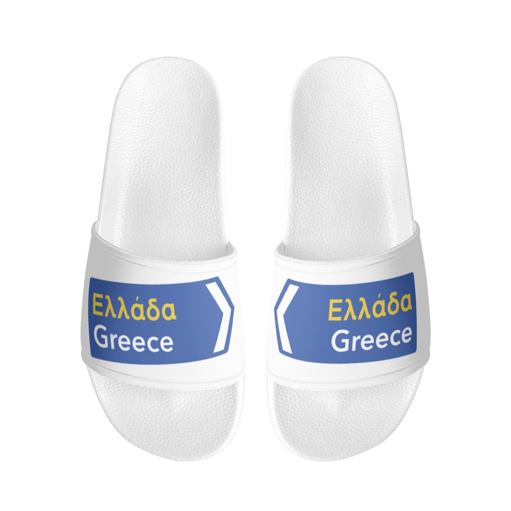 Happy Travels Mens Slides