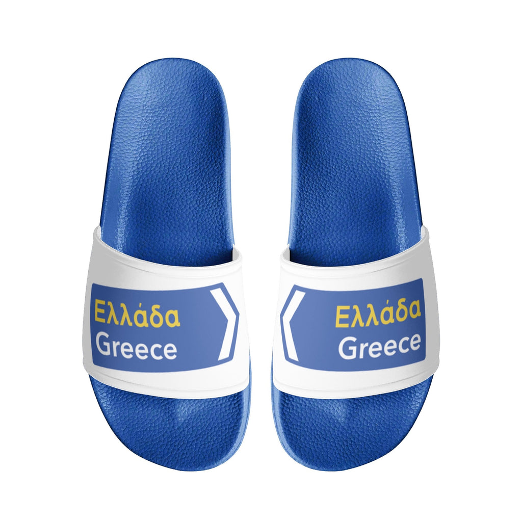 Happy Travels Mens Slides