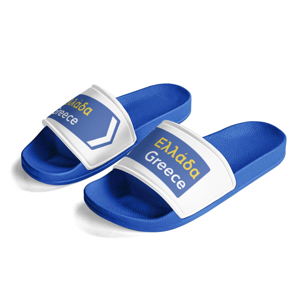 Happy Travels Mens Slides