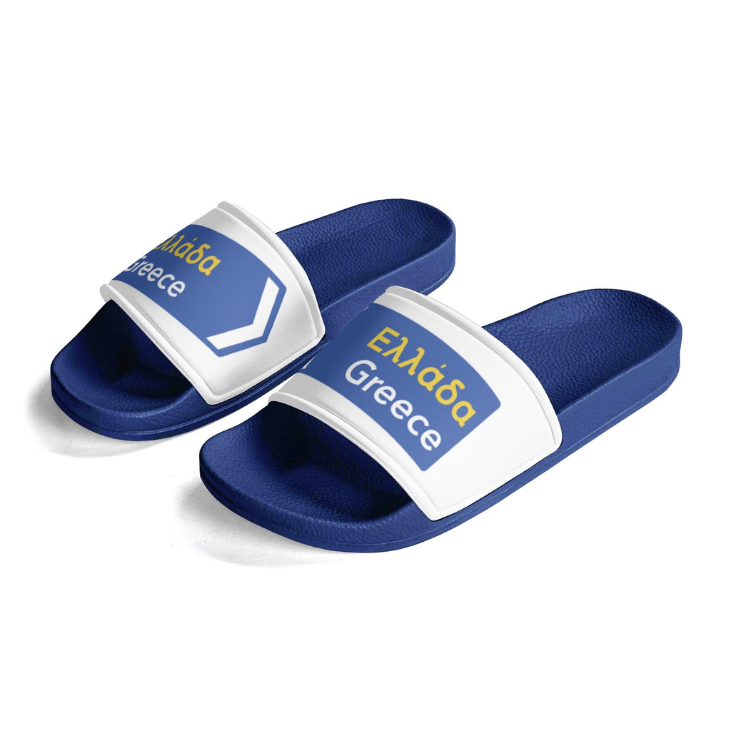 Happy Travels Mens Slides