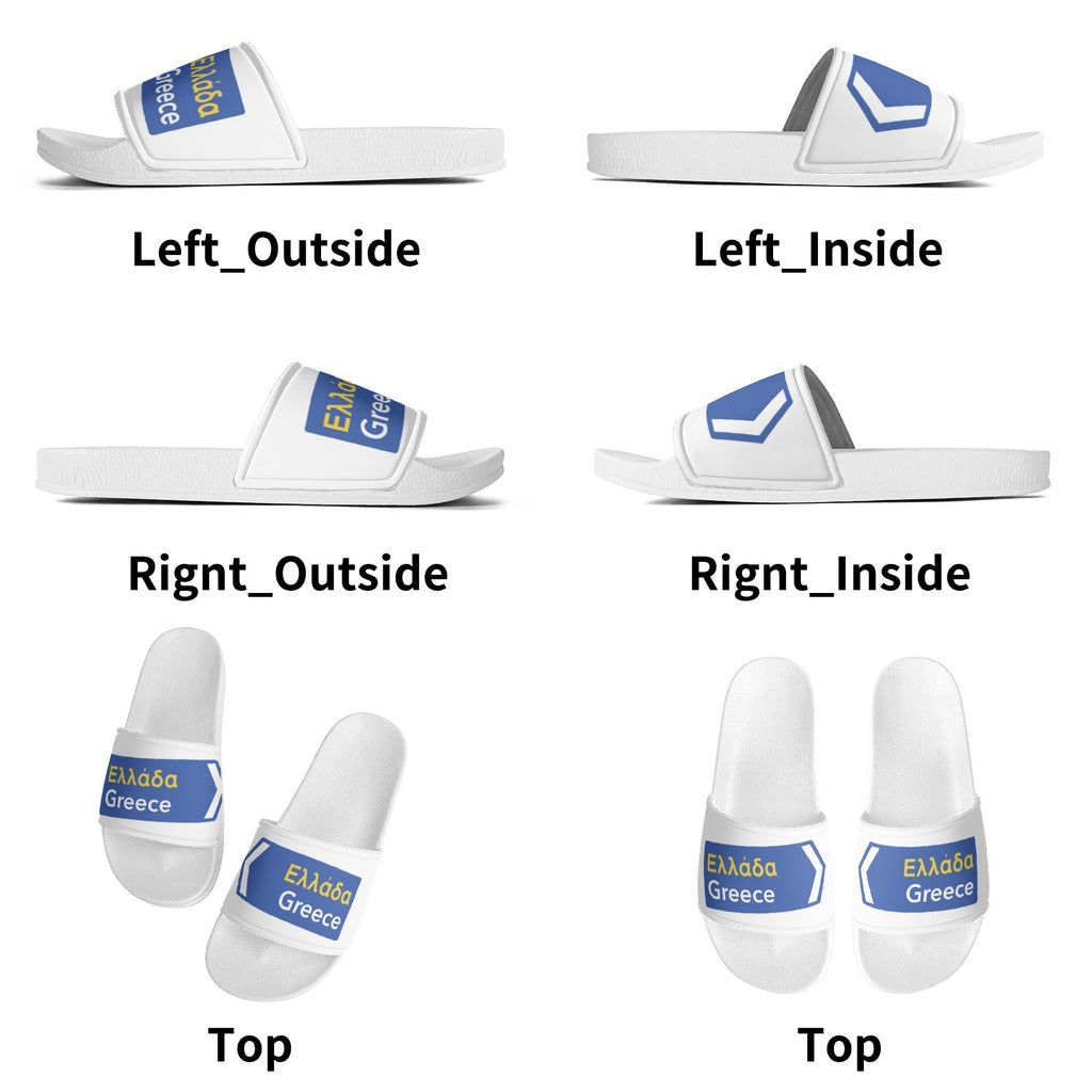 Happy Travels Mens Slides