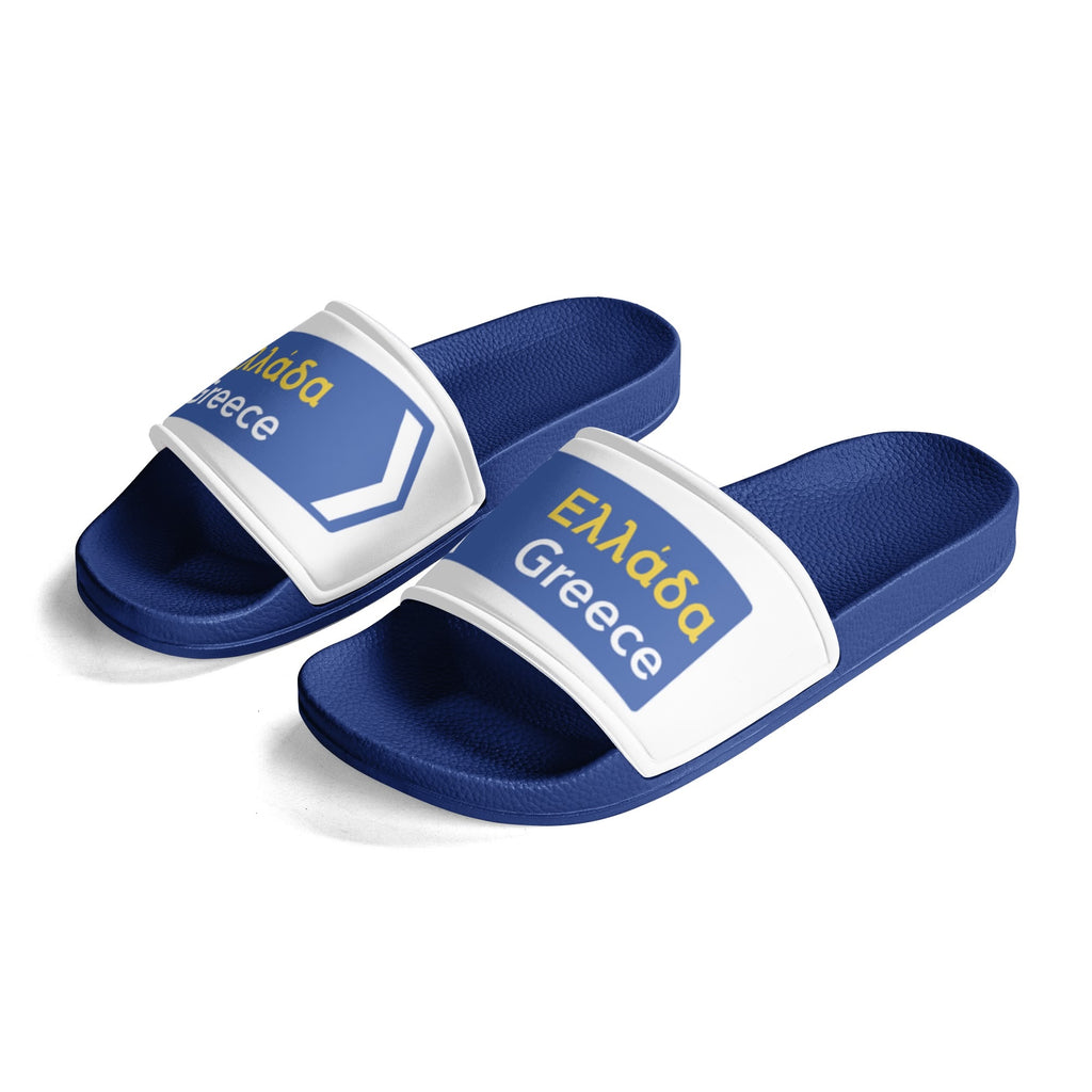 Happy Travels Womens Slides
