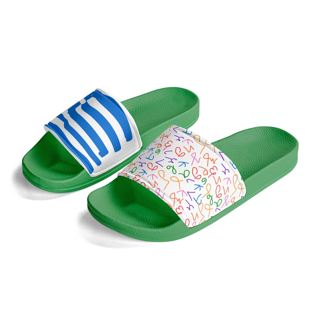 Back to Greek School Womens Slides