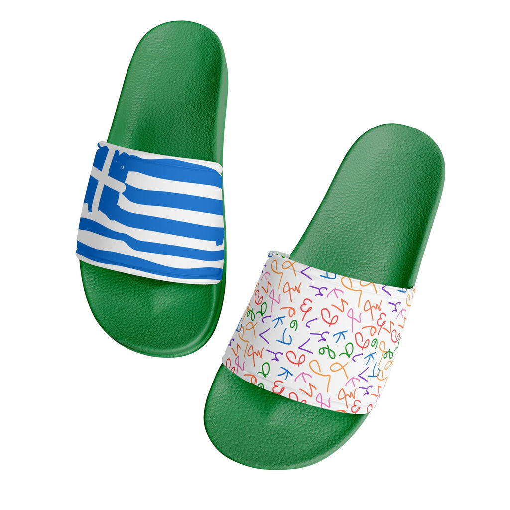 Back to Greek School Womens Slides