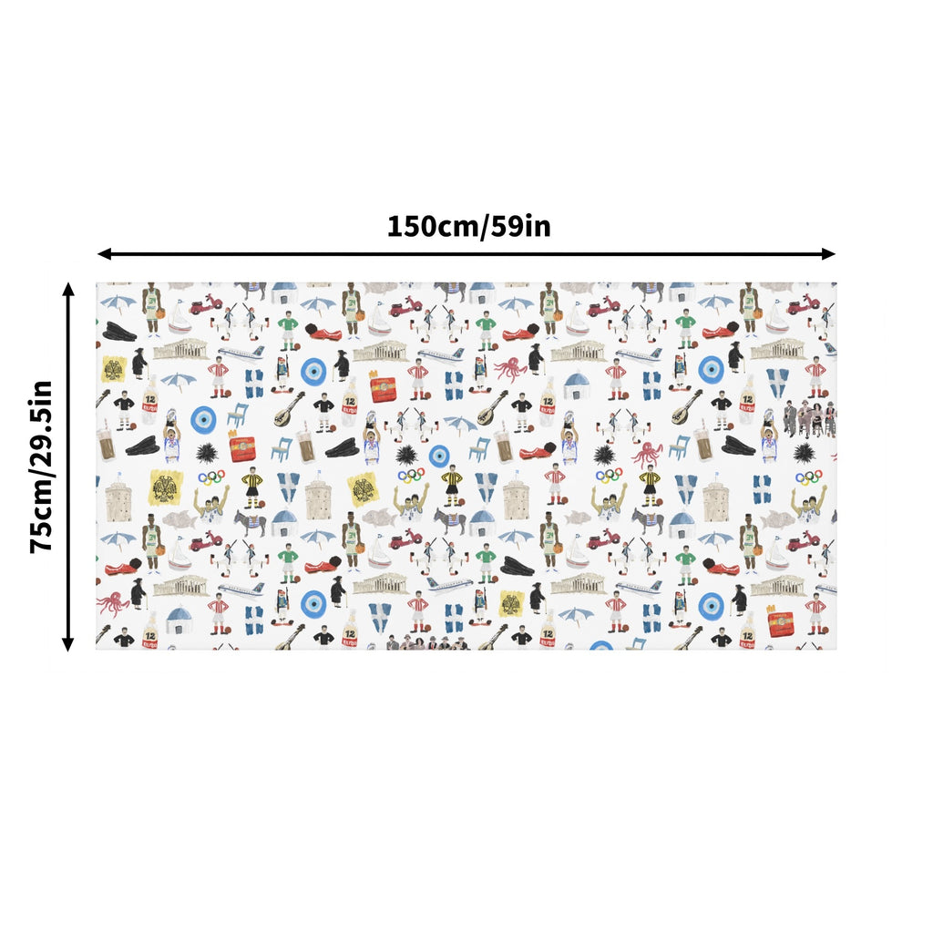 So Youre Greek Personalized Table Runner Tablecloth