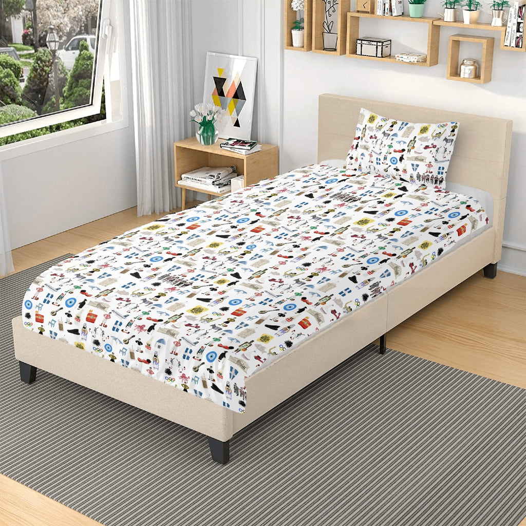 So Youre Greek 3 Pcs Beddings