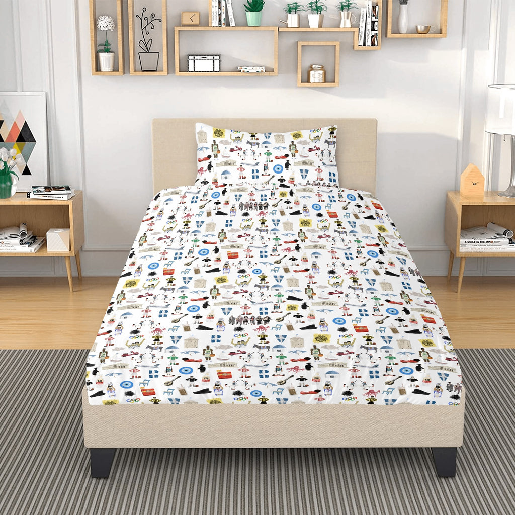 So Youre Greek 3 Pcs Beddings