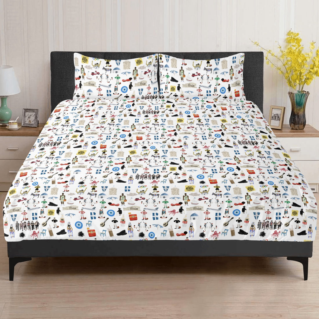So Youre Greek 3 Pcs Beddings