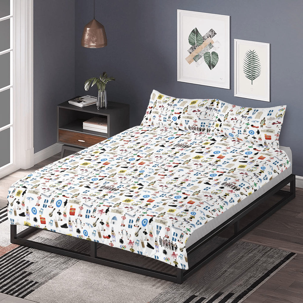 So Youre Greek 3 Pcs Beddings
