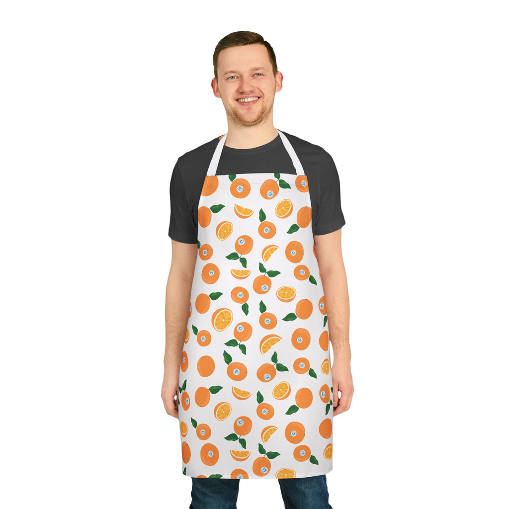 Portokalia Cooking Apron with 3-Color Straps