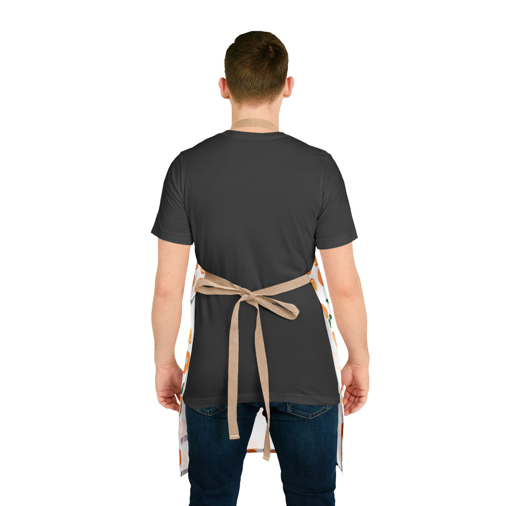 Portokalia Cooking Apron with 3-Color Straps
