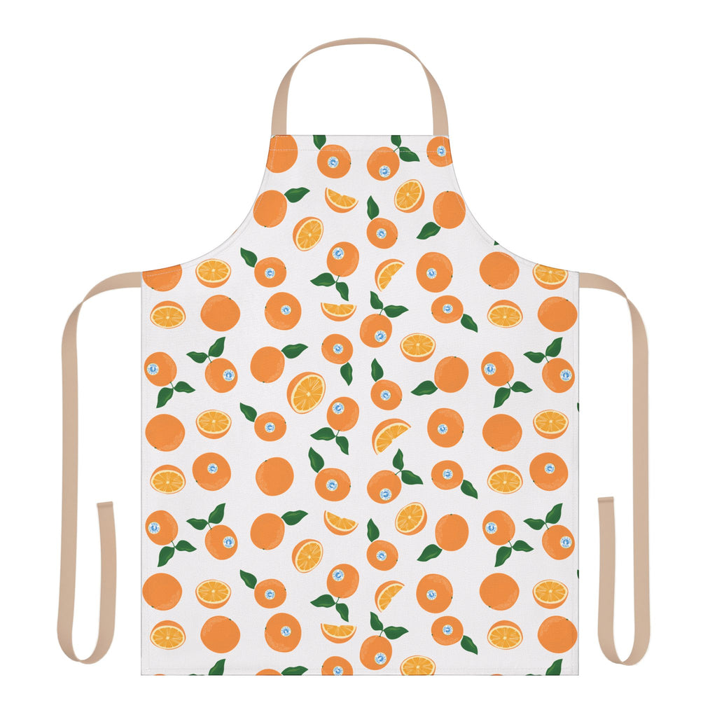 Portokalia Cooking Apron with 3-Color Straps