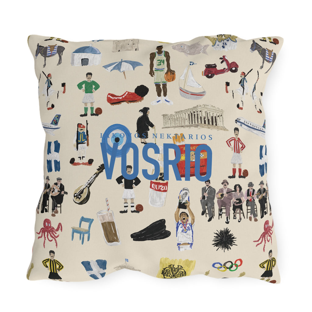 So You're Greek Outdoor Pillows
