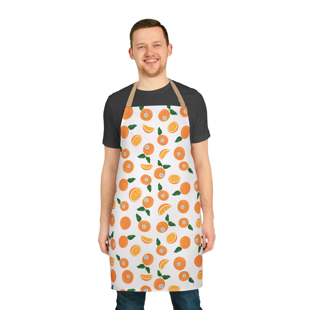 Portokalia Cooking Apron with 3-Color Straps