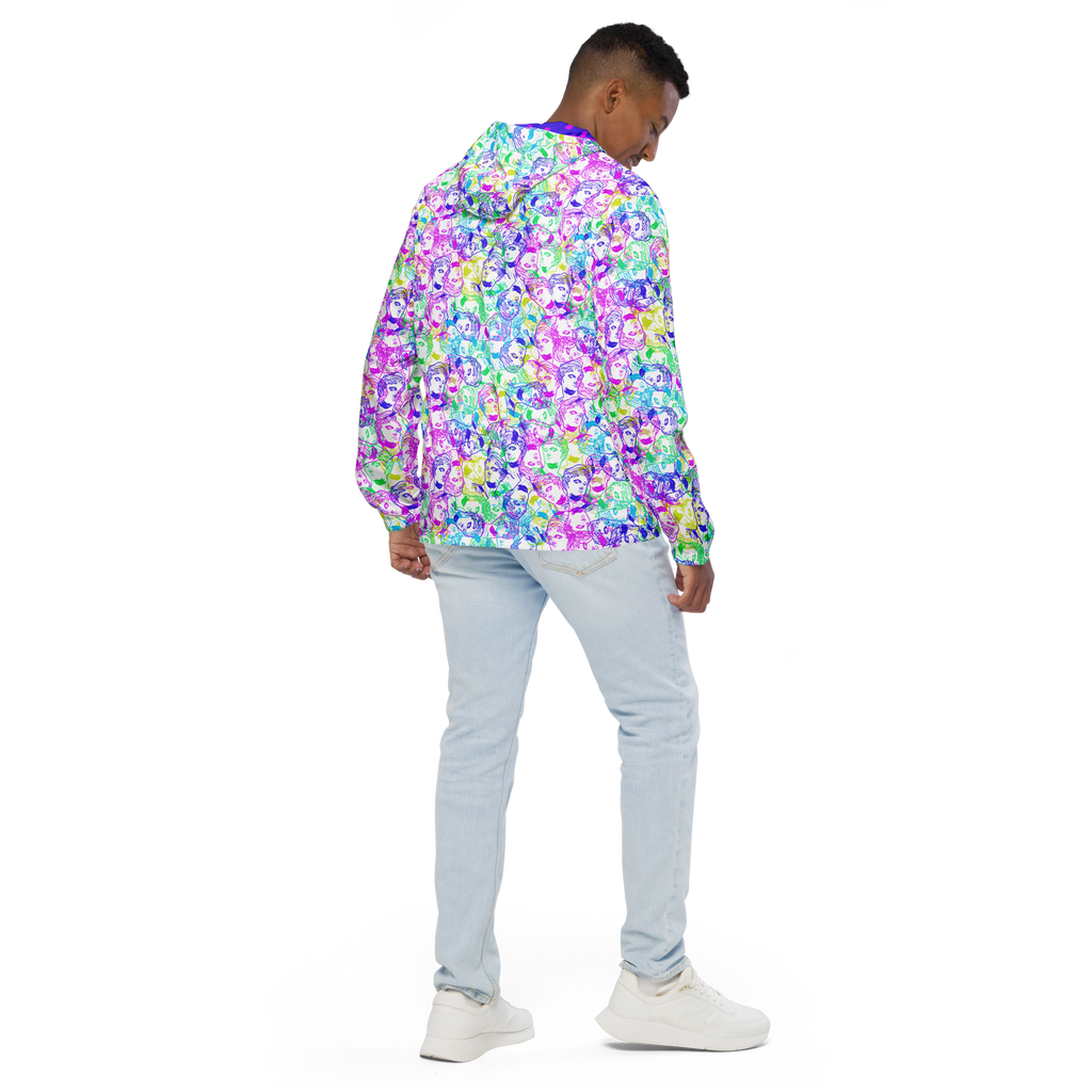 VOSRIO Select CMYK Colour Men’s windbreaker