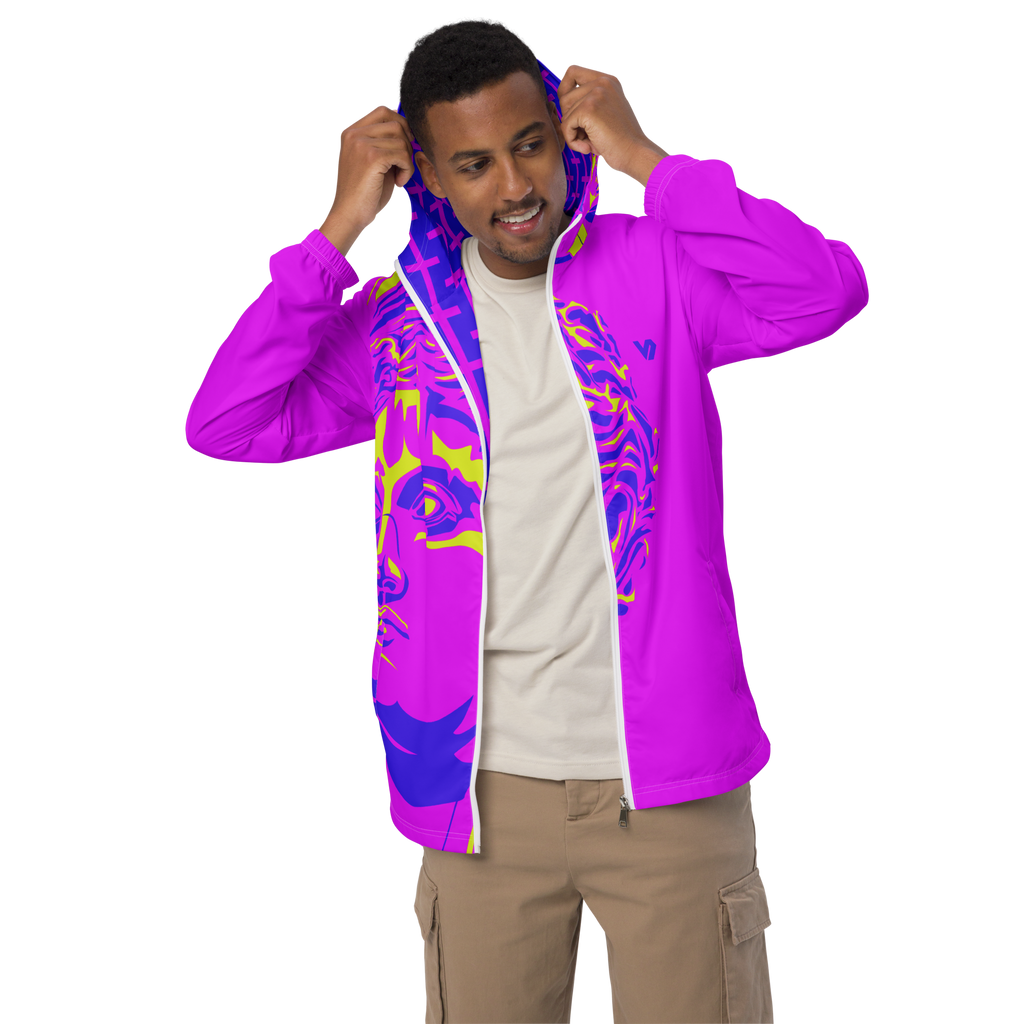 VOSRIO Select Rose Colour Men’s windbreaker