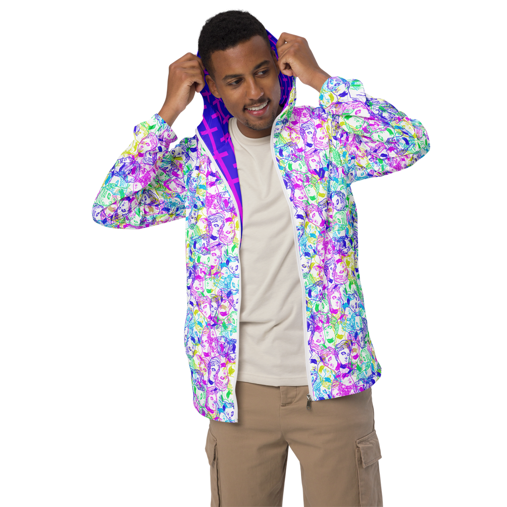 VOSRIO Select CMYK Colour Men’s windbreaker