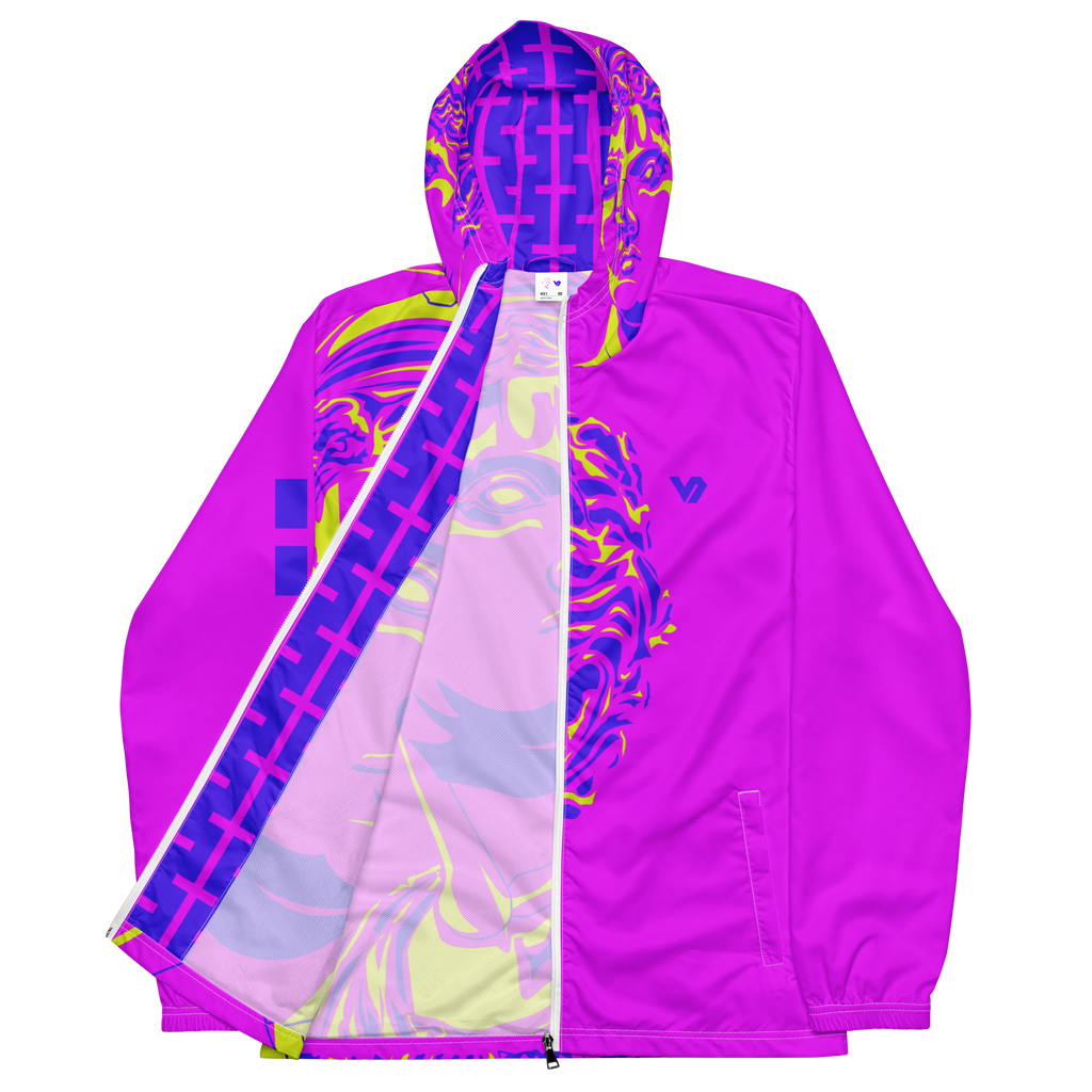 VOSRIO Select Rose Colour Men’s windbreaker