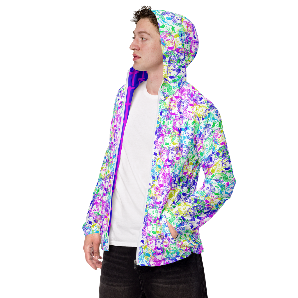 VOSRIO Select CMYK Colour Men’s windbreaker