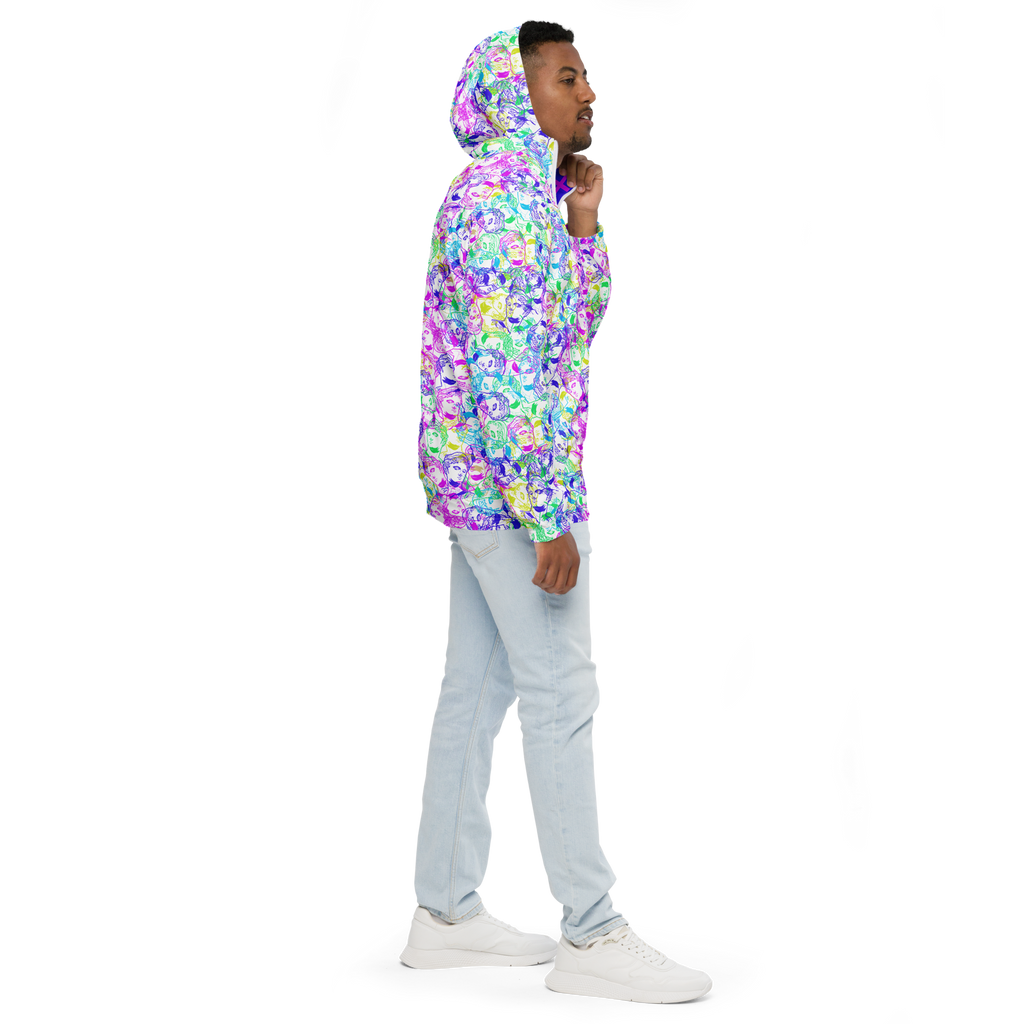VOSRIO Select CMYK Colour Men’s windbreaker