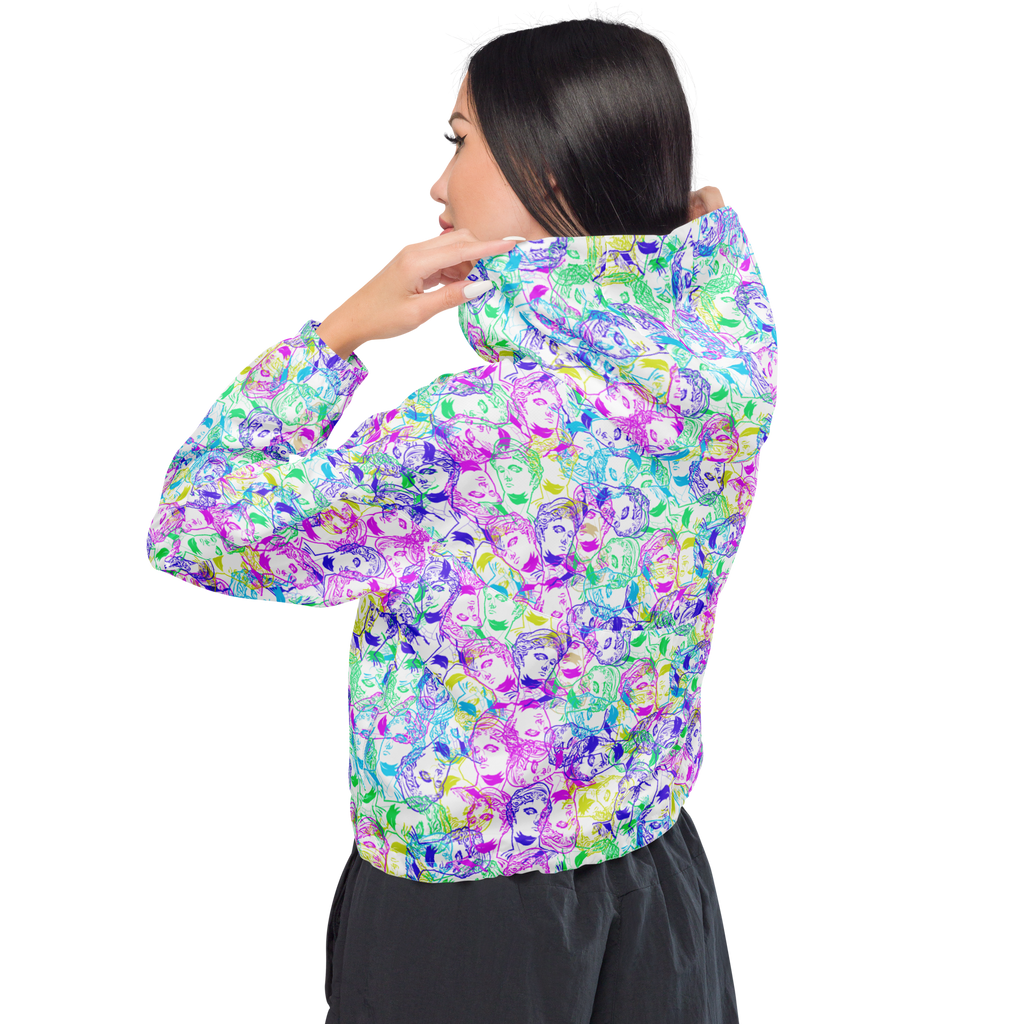 VOSRIO Select CMYK Women’s cropped windbreaker
