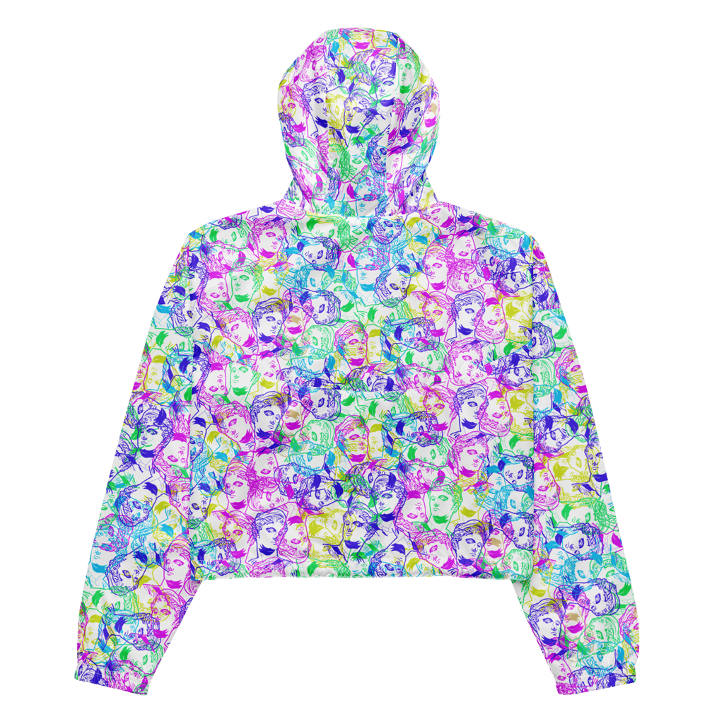 VOSRIO Select CMYK Women’s cropped windbreaker