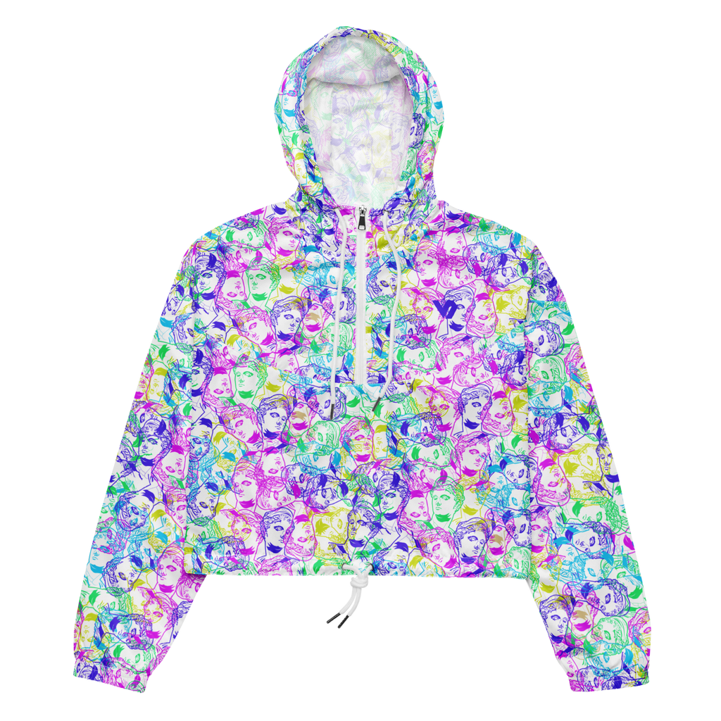 VOSRIO Select CMYK Women’s cropped windbreaker