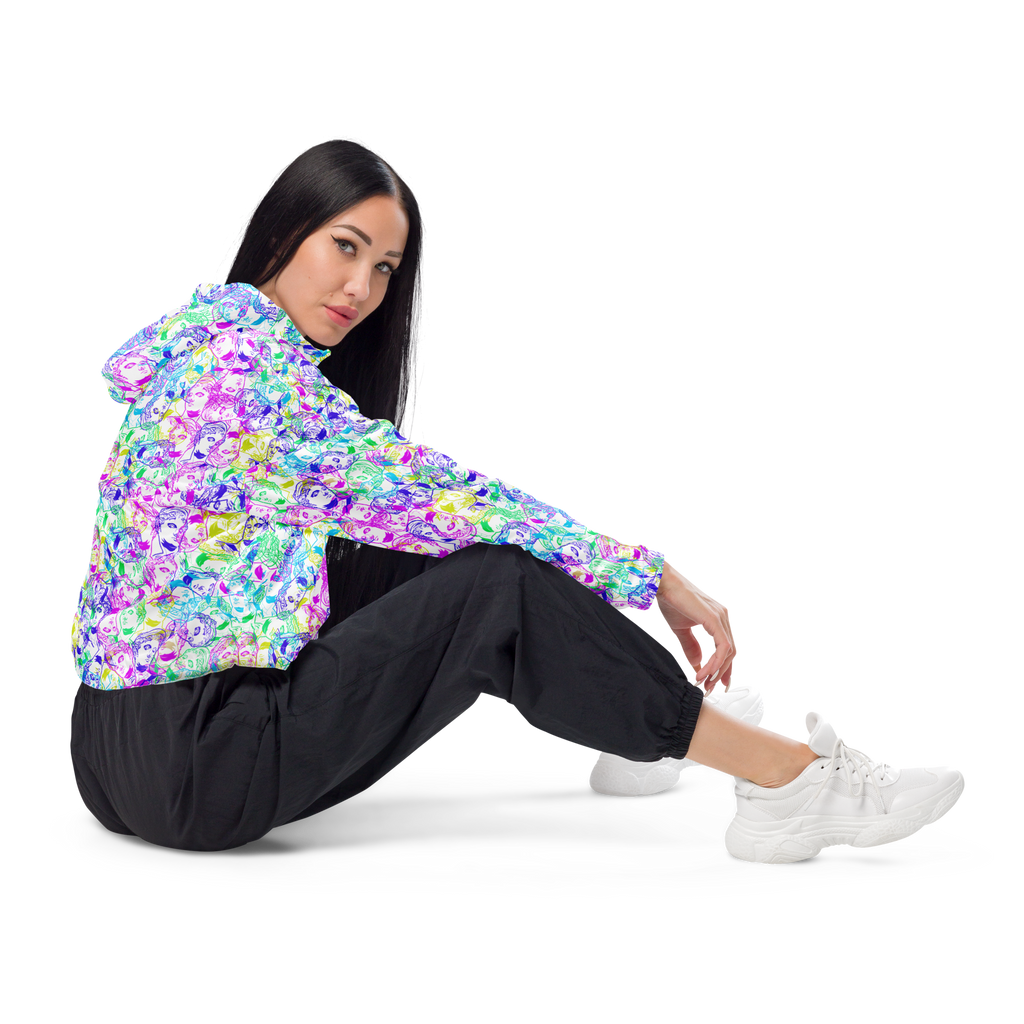 VOSRIO Select CMYK Women’s cropped windbreaker