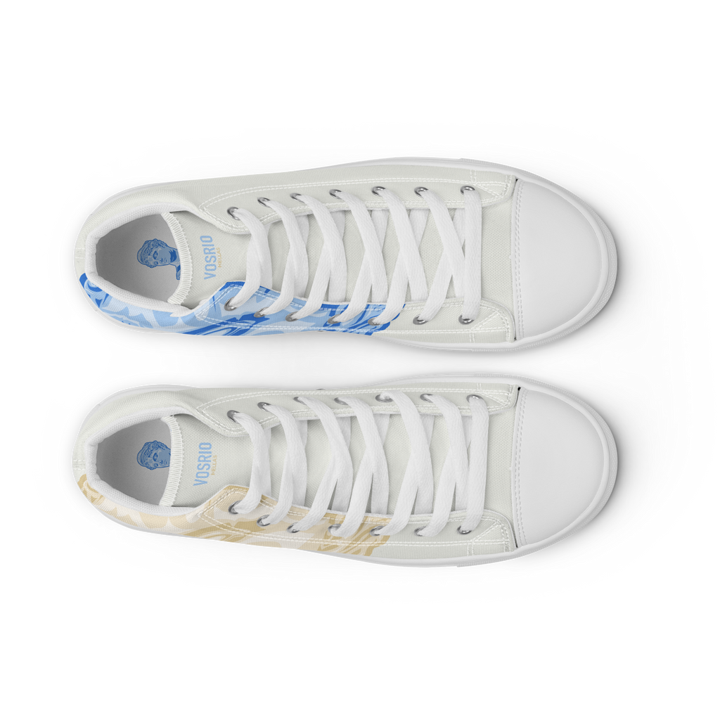 VOSRIO Hellas Select Men’s high top canvas shoes