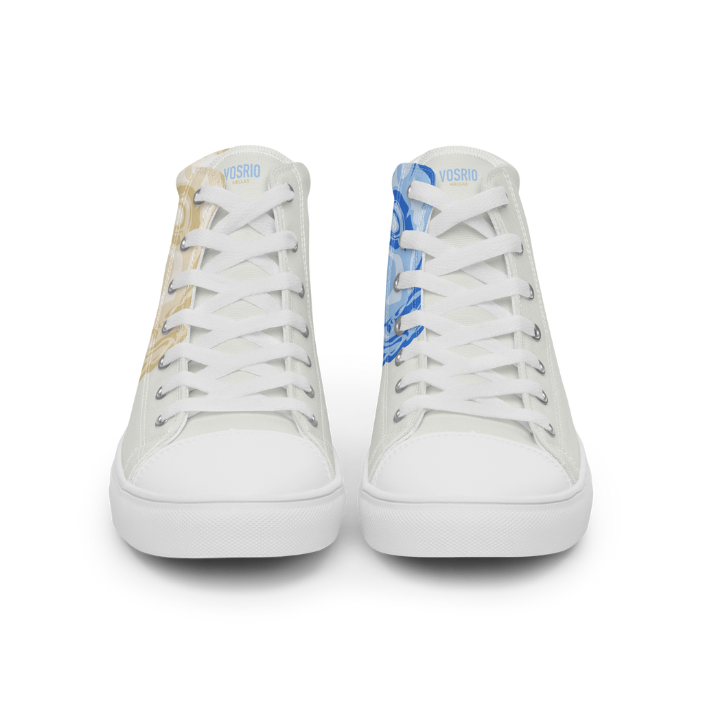 VOSRIO Hellas Select Men’s high top canvas shoes