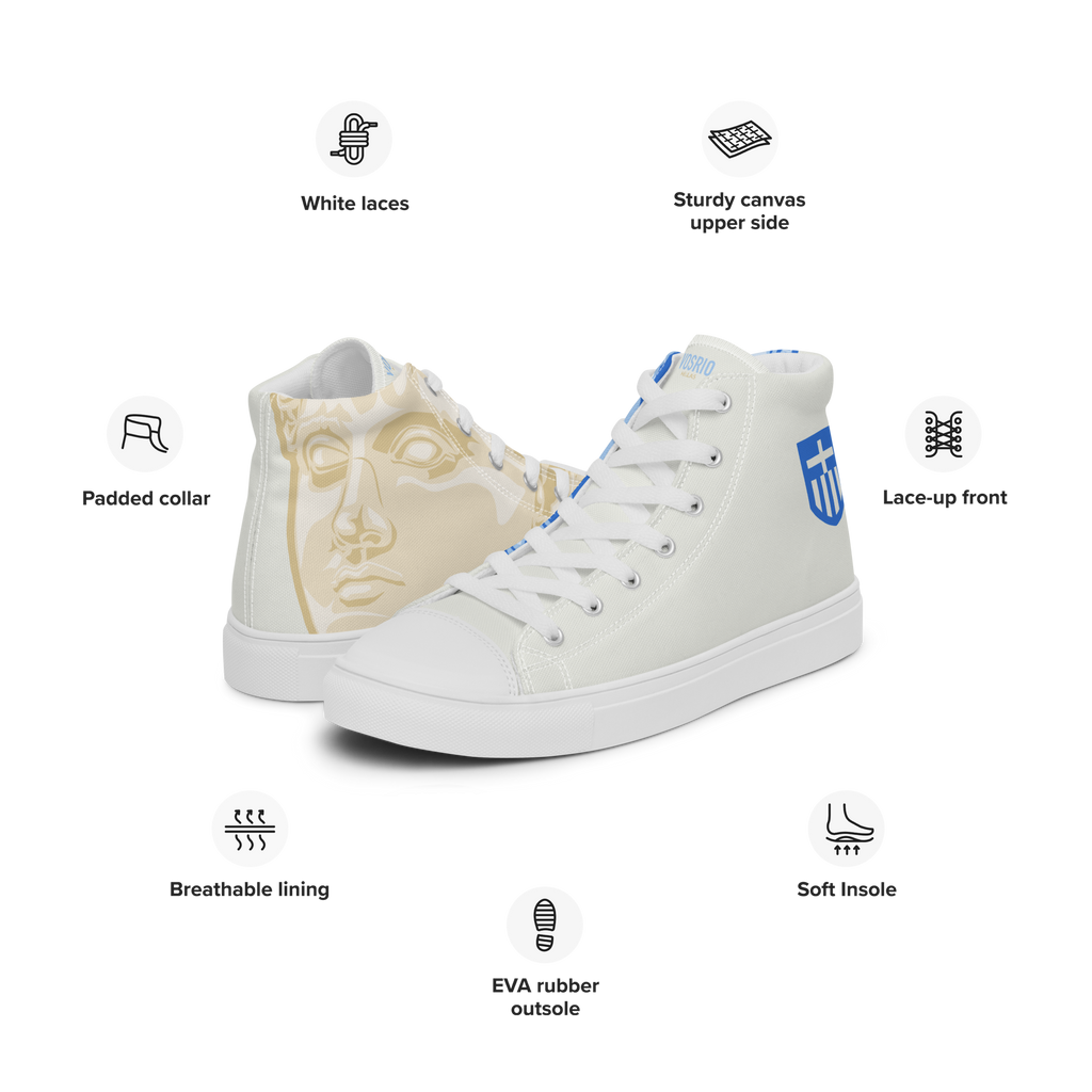 VOSRIO Hellas Select Men’s high top canvas shoes