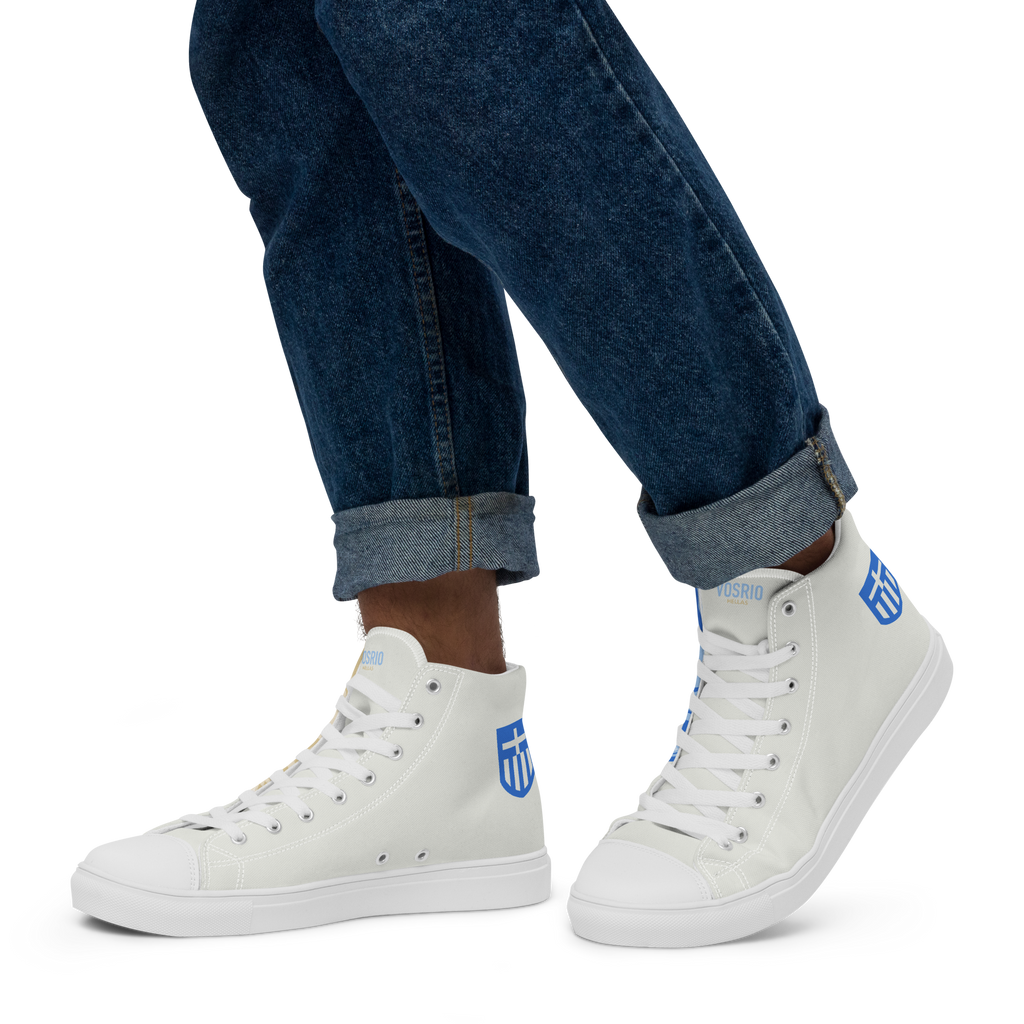 VOSRIO Hellas Select Men’s high top canvas shoes