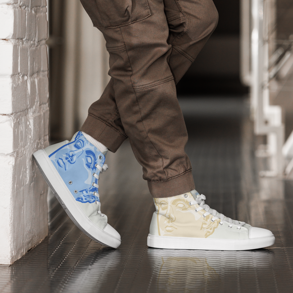 VOSRIO Hellas Select Men’s high top canvas shoes