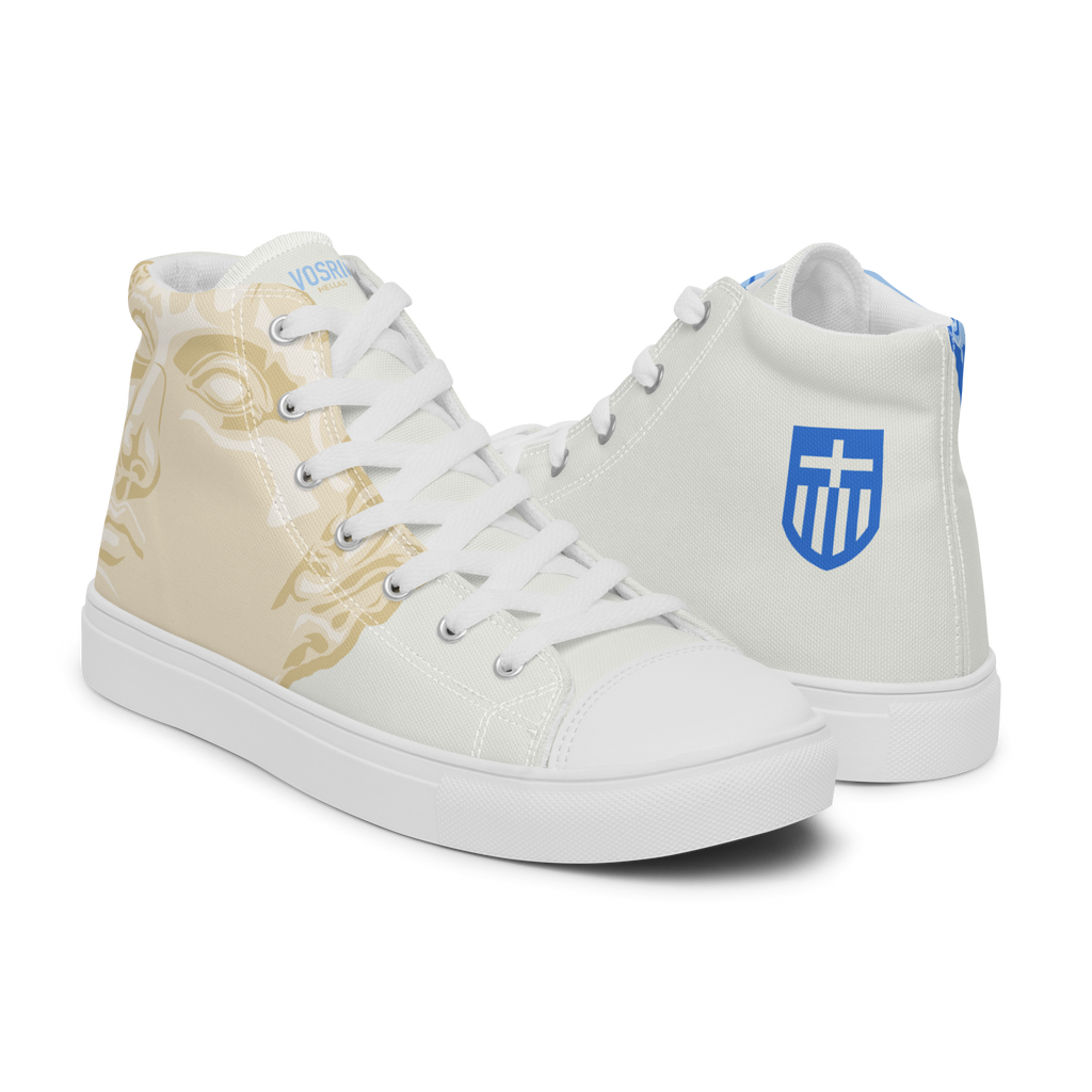 VOSRIO Hellas Select Men’s high top canvas shoes