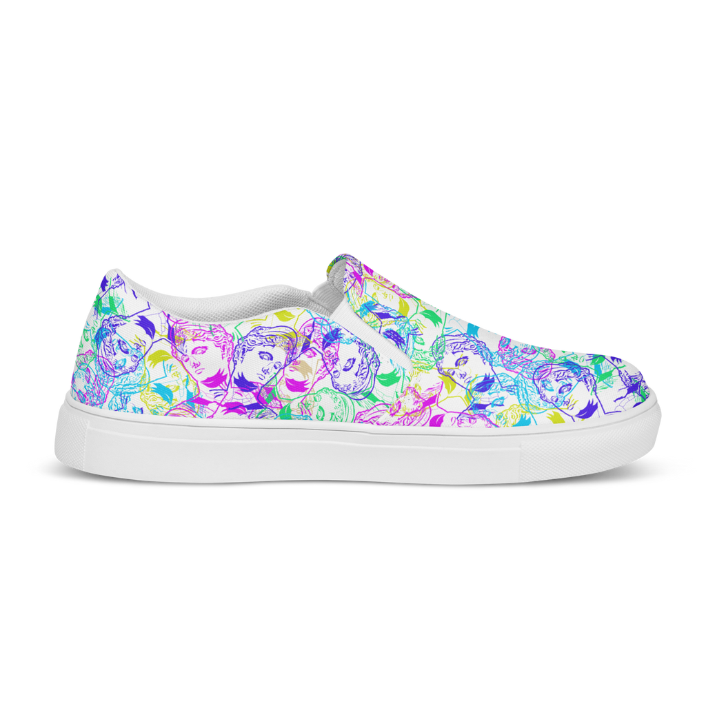 VOSRIO Select CMYK Women’s slip-on canvas shoes