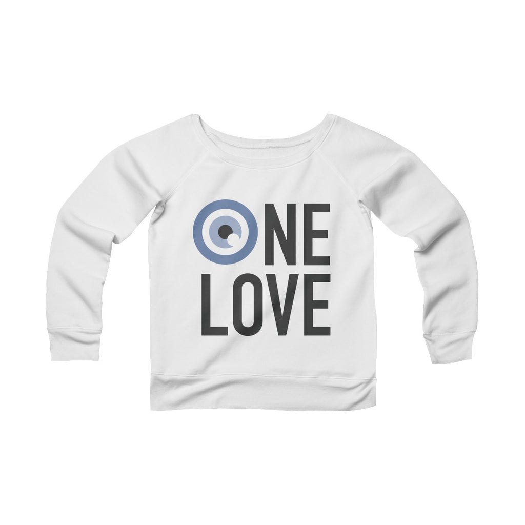 Women's Sponge Fleece Wide Neck Sweatshirt