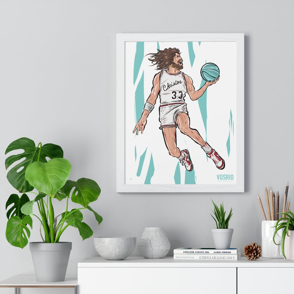 His Airness Premium Framed Vertical Poster