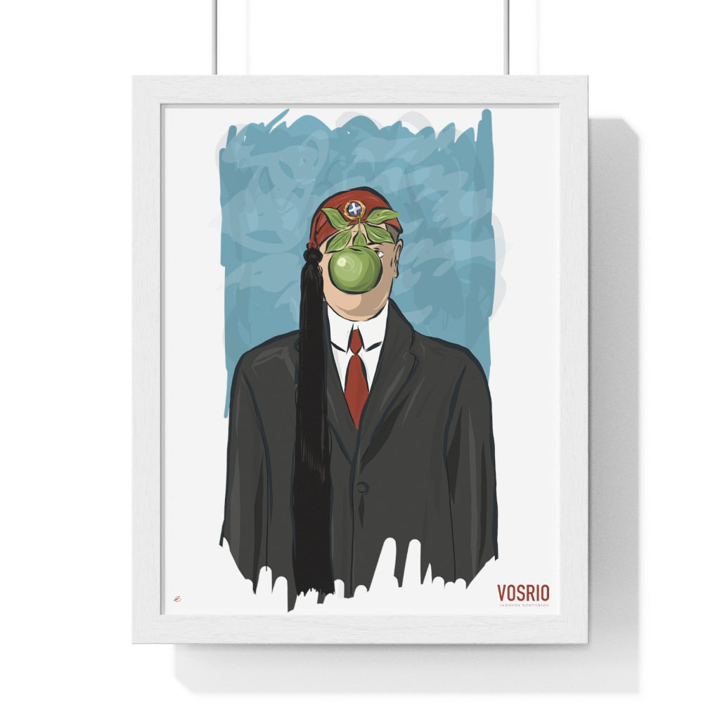 Son Of Greece Premium Framed Vertical Poster