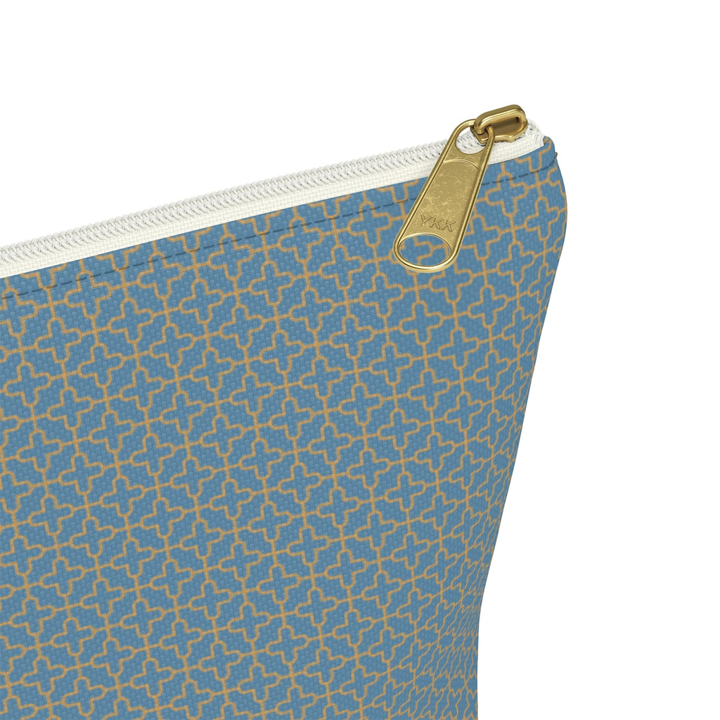 Byzantine Blue Accessory Pouch w T-bottom