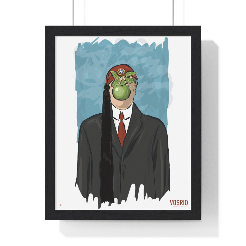 Son Of Greece Premium Framed Vertical Poster