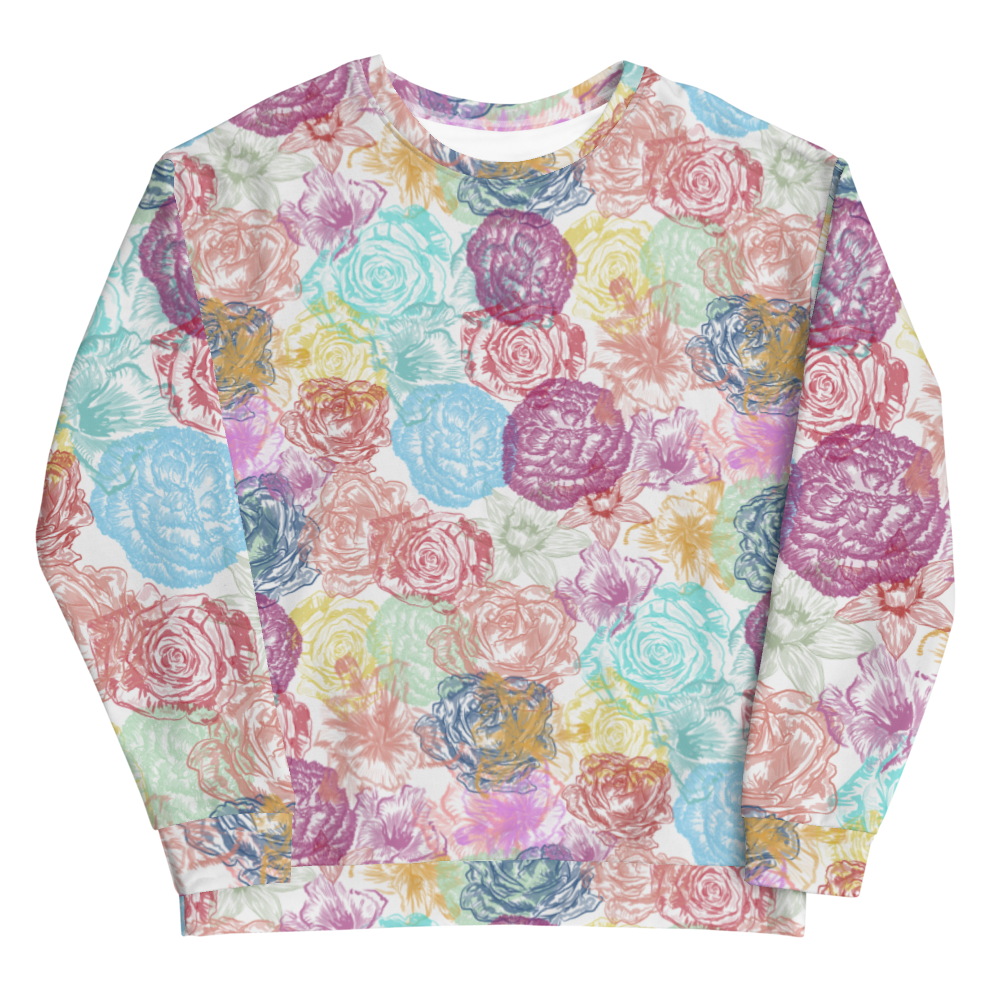 God's Patches Outlined Colour Unisex Sweatshirt