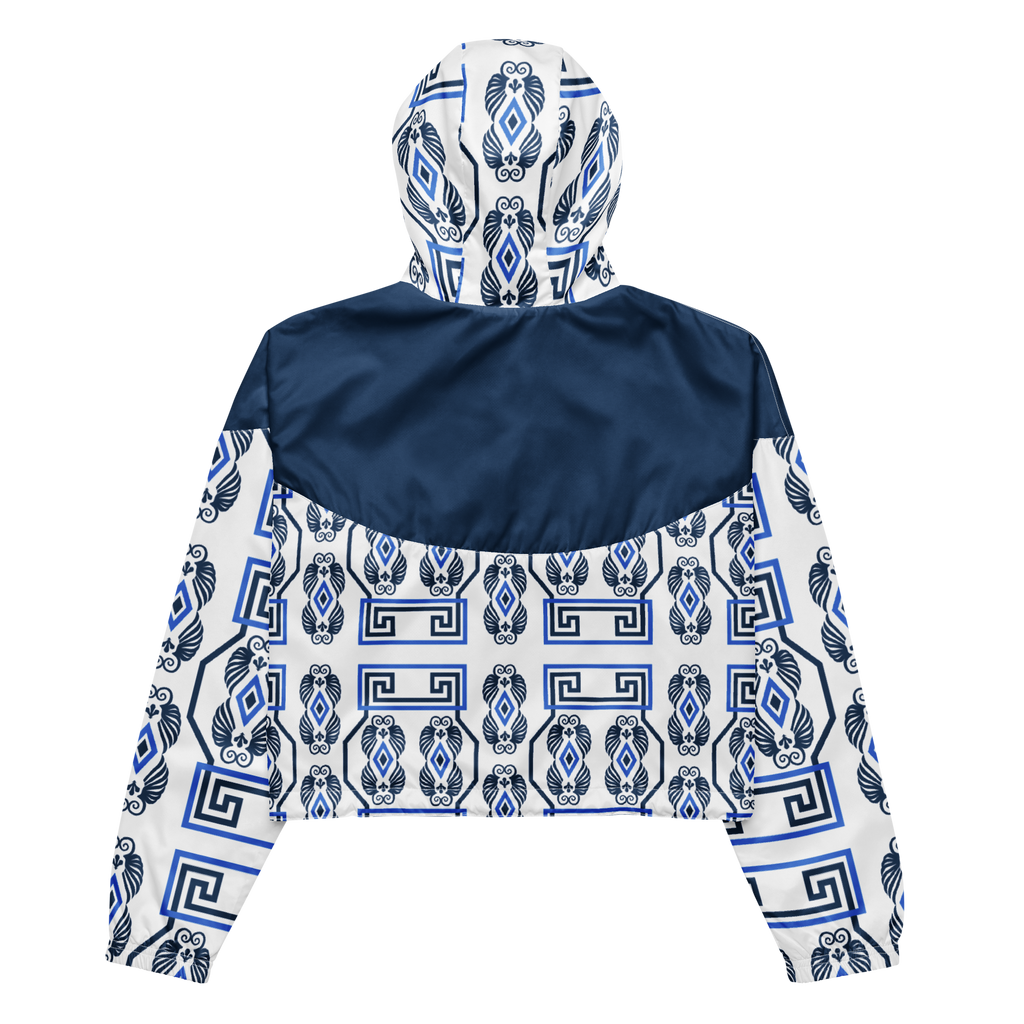 The Key Navy Women’s cropped windbreaker