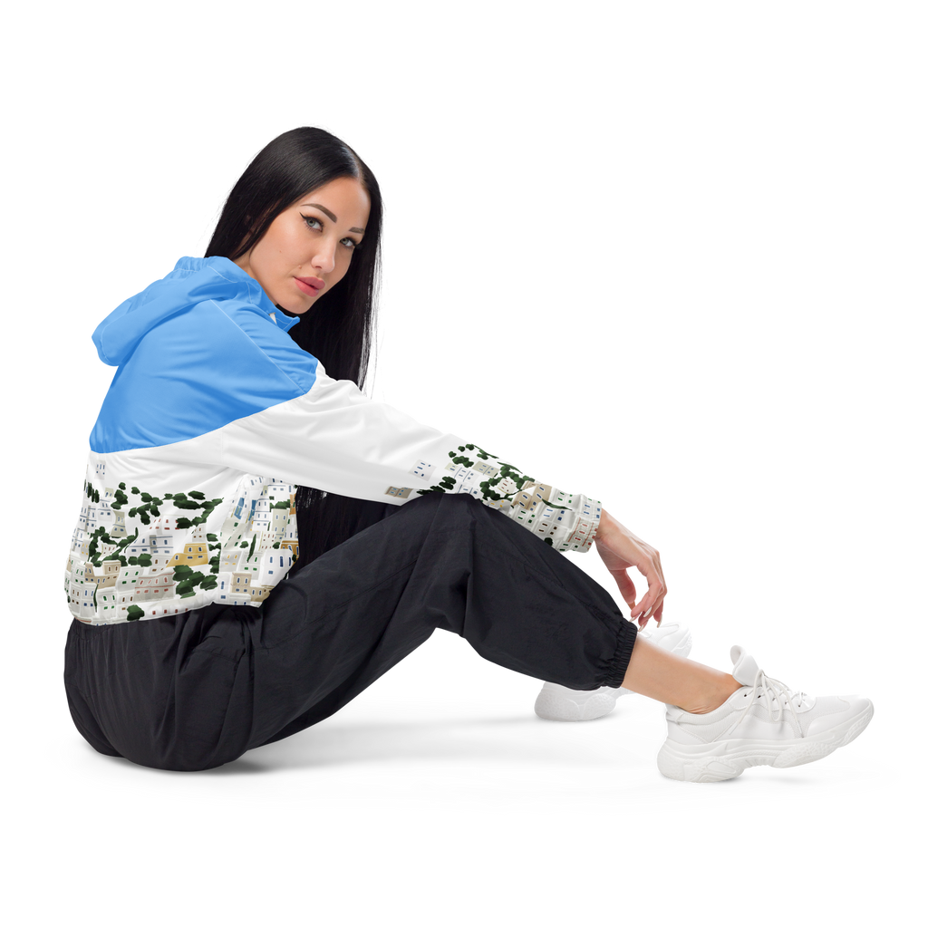 Panagies Women’s cropped windbreaker
