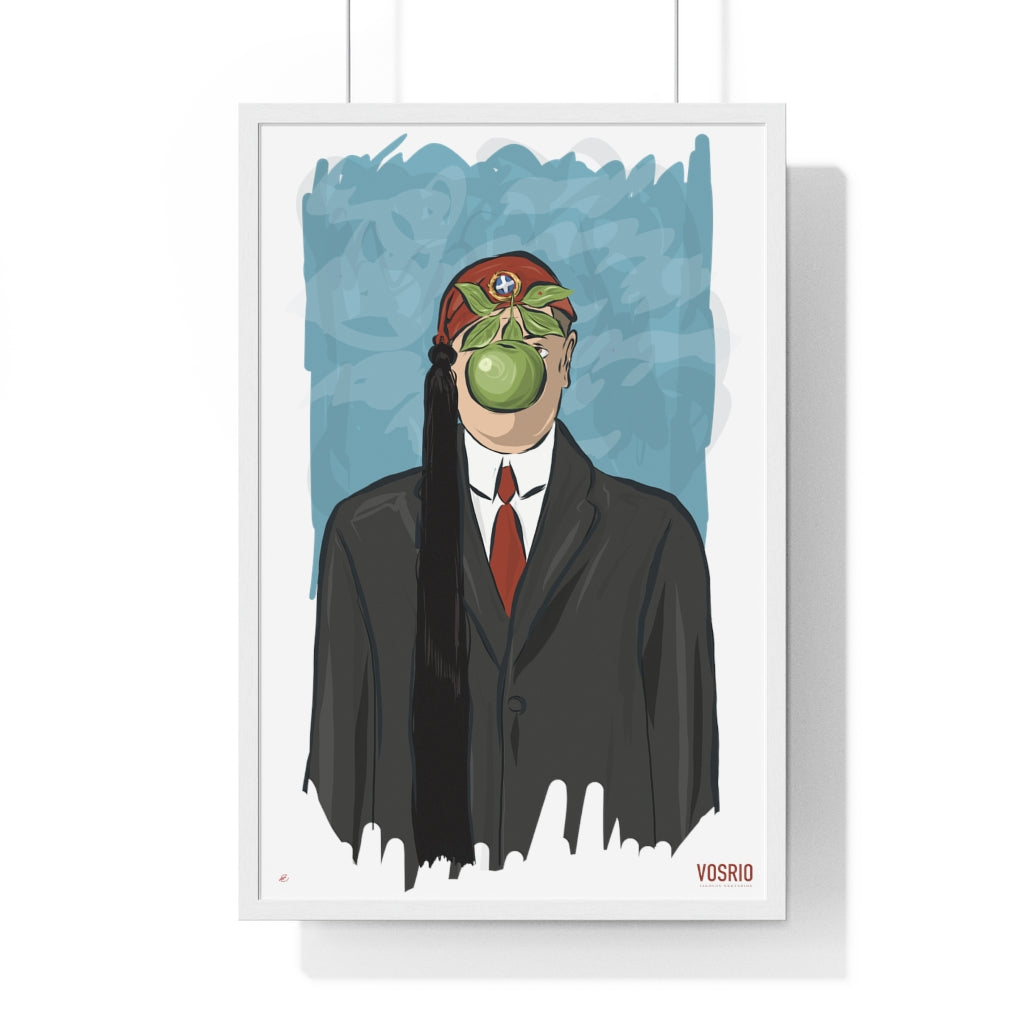 Son Of Greece Premium Framed Vertical Poster