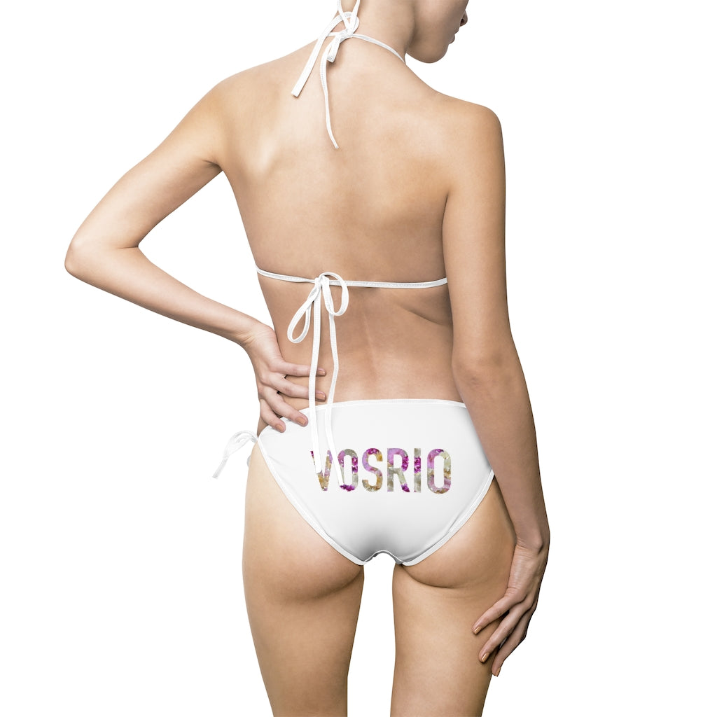 VOSRIO Flowers Women's Bikini Swimsuit