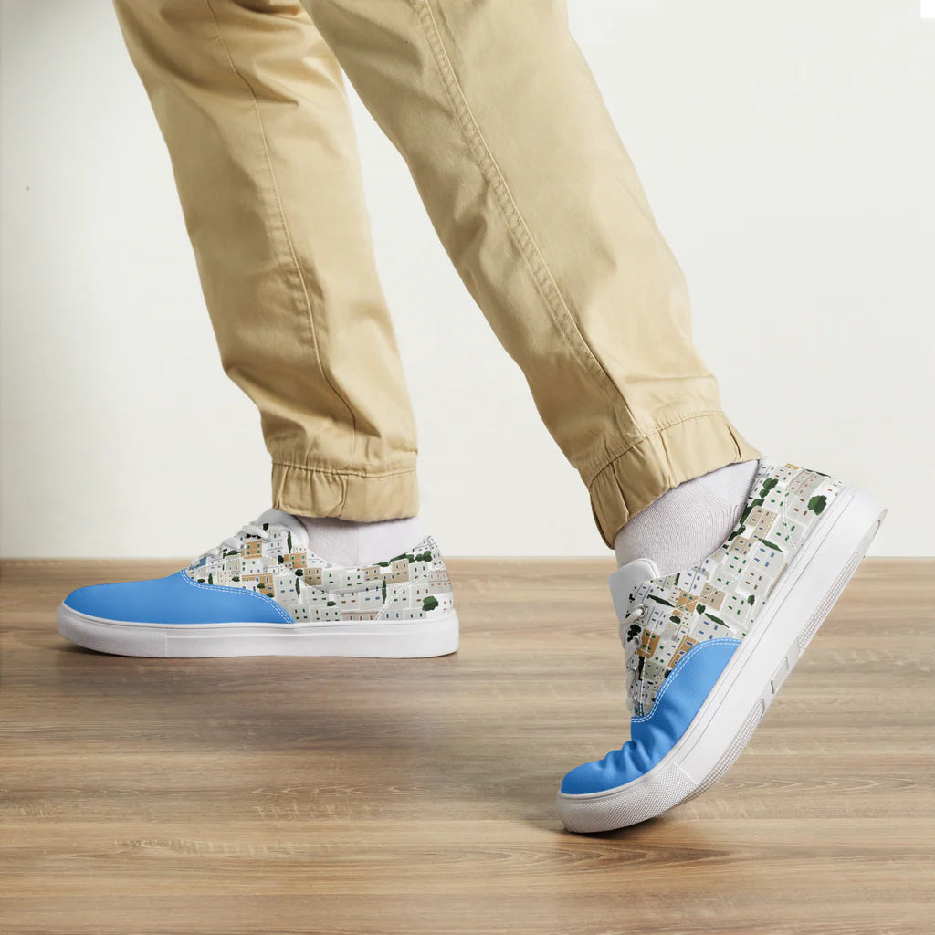 Panagies Men’s lace-up canvas shoes